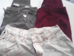 2 pants 1 shorts size 4 JRS...