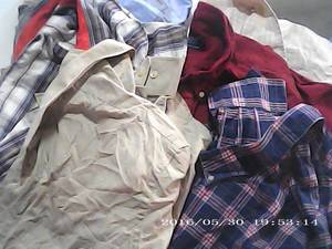 7 mens XL dress shirts like new...