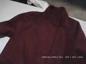 Red Peat Coat size S...