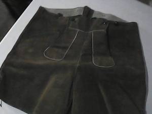 Leather Lederhosen, waste size 33...