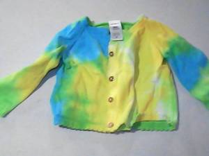 Tye Dye Sweater, 6 onesies, tights,...