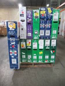 lot 23 image: UNTOUCHED Wholesale Pallet of 40 43 & 65 Smart Ultra HD TVs - $ 2,849.87 RETAIL VALUE