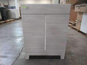 lot 341 image: Glacier Bay 24.5 in. W x 18.75 in. D x 34.34 in. H Vanity in Elm Sky ST24P2-EK