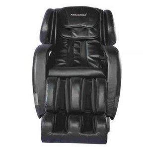 lot 114 image: Helios Intelligent Luxury Massage Chair in Black, PSM-1003G. - Has Issues When Trying to Recline - Retails for $5,000.00,  NO RESERVE