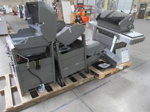 lot 105 image: (3) WEBER GENESIS II Grills - DO NOT WORKUSED - For PartsRestore Only.