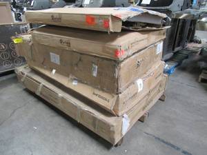 lot 112 image: WHOLESALE MIXED PALLET OF MICELLANOUS BED AND LIVING ROOM FURNITURE