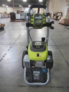 lot 53 image: Ryobi 3,200-PSI 2.5-GPM ONE Electric Start Gas Pressure Washer RY803111