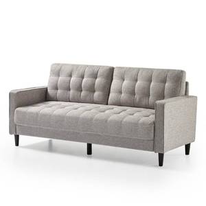 lot 130 image: Zinus Benton 3-Seat Soft Grey Upholstered Sofa, USSBTF-3SG.