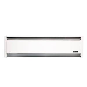lot 131 image: Cadet SoftHeat 71 in. 1,250-Watt 240-Volt Hydronic Electric Baseboard Heater, EBHN1250W.