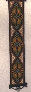 lot 70 image: Beautiful Vintage Needlepoint Bell Pull
