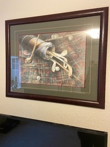 lot 106 image: Golf Print by Shipman