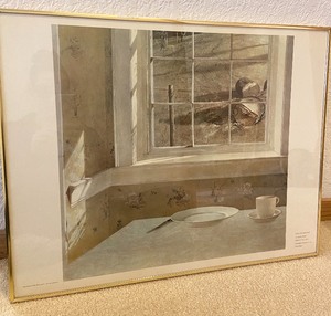 lot 109 image: Abrams Color Ground Hogs Day Print