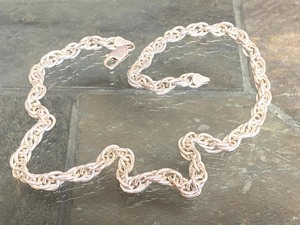 lot 58 image: Light Weight Sterling Silver Jewelry Chain
