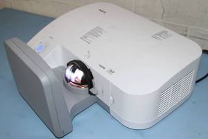 NEC Ultra Short-Throw Wide Angle Widescreen 3000 Lumen Projector  Projection System
