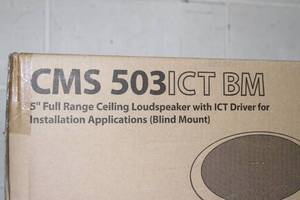 PAIR of Tannoy CMS 503ICT BM 5 Full Range Ceiling Loudspeakers  Speakers - NEW