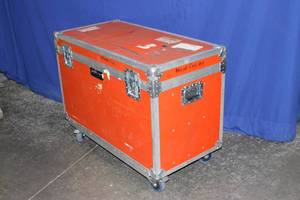 MaxLine Professional Foam  Carpet Lined & Hinged Top ATA-Rated Travel  Road Case with Casters