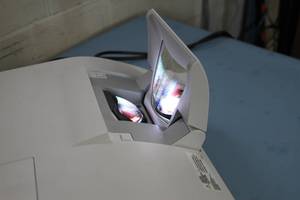 Hitachi CP-A352WN Ultra Short Throw 3500-Lumens LCD Projector w HDMI - Less than 50 Hours of Use