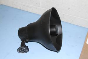 Atlas Sound Pro Audio Horn Speaker with 30 Watt 25V70V100V Transformer
