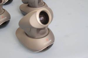 Lot of 6 Polycom Pan Tilt Zoom Video Conference Videoconferencing HD Cameras - Model MPTZ-5N