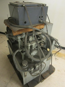 lot 506 image: K-M-F HYDRAULIC POWER UNIT, W TANDEM PUMPS, ELECTRIC ENCLOSURE, TRANSFORMER