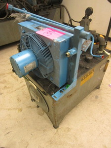 lot 510 image: CONTINENTAL HYDRAULIC POWER UNIT W EXTRA OIL COOLER, NO MOTOR