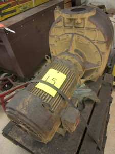 lot 527 image: U.S. ELECTRICAL ENCLOSED HIGH-EFFICIENCY UNIMOUNT MOTOR, W ITT MARLOWE PUMP