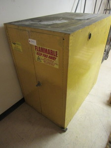 lot 541 image: EAGLE HORIZONTAL DRUM FLAMMABLE STORAGE CABINET