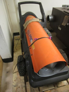 lot 550 image: ALL-PRO KEROSENE FORCED AIR HEATER