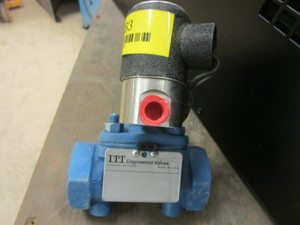 lot 663 image: ITT DIA FLO SOLENOID VALVE - NEW