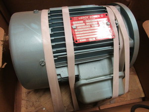 lot 673 image: LEROY SOMER BLOWER MOTOR - NEW