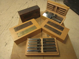lot 685 image: JERNKONTORET SWEDISH METALLURGY HARDNES FRACTURE STANDARD SETS