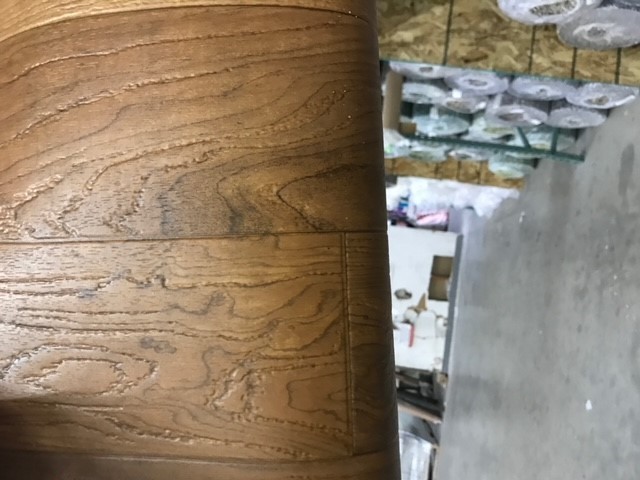 84 SF of Natural Mannington Sheet Vinyl