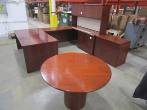 KIMBALL EXECUTIVE OFFICE SUITE SET UP