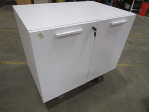 TEKNION OFFICE CABINET WITH STORAGE