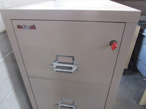 FIRE KING FIREPROOF FILE CABINET