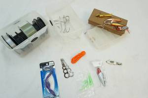 lot 11 image: fishing tackle