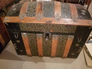 Ornate Antique Trunk