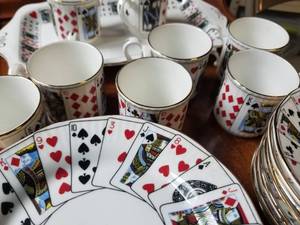 Elizabethan Cut for Coffee Demitasse Set