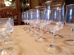 Fine Platinum Edge Crystal