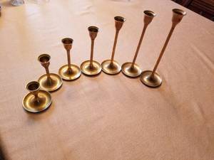Vintage Brass Candlesticks