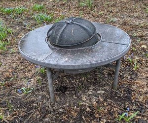 lot 17 image: Domed Fire Pit Table