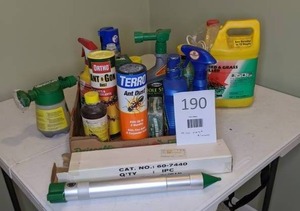 lot 190 image: Pest and Lawn Care Products