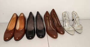 lot 136 image: Four Pairs of Womens Heels Size 9