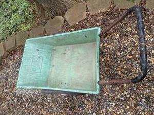lot 63 image: Green Thumb Two Wheel Garden Cart