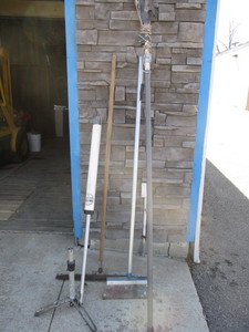 Tree Limber Squeegee Scraper Antenna