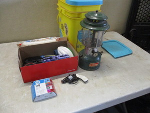 Misc Lot with Very Nice Coleman Lantern