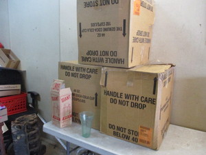 3 Cases of Coke Cups and Lids