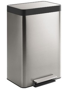 lot 209 image: Kohler K-20940-ST 13-Gallon Stainless Trash Can - Stainless Steel