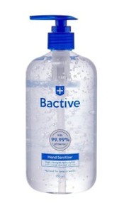 lot 210 image: Zuru Bactive Hand Sanitizer - 16.9 fl oz - 28 Bottles