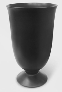 lot 242 image: 23 Recycled Urn Planter - Smith & Hawken